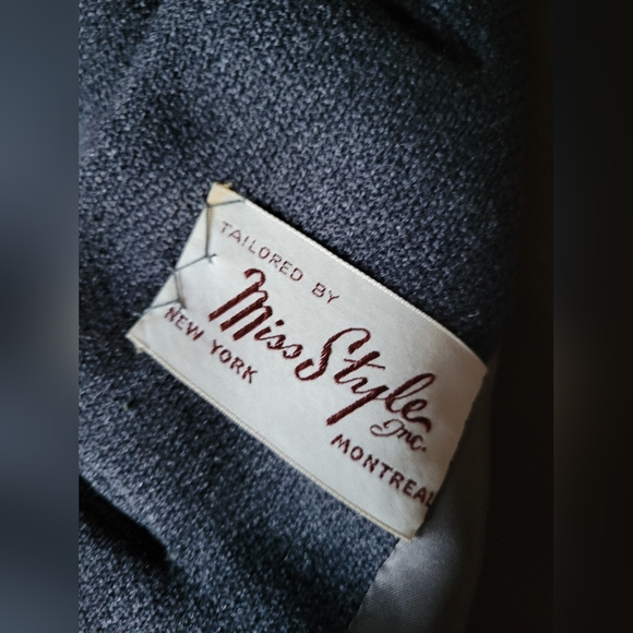 Antique 1940's Malleks fur business jacket - Picture 6 of 6